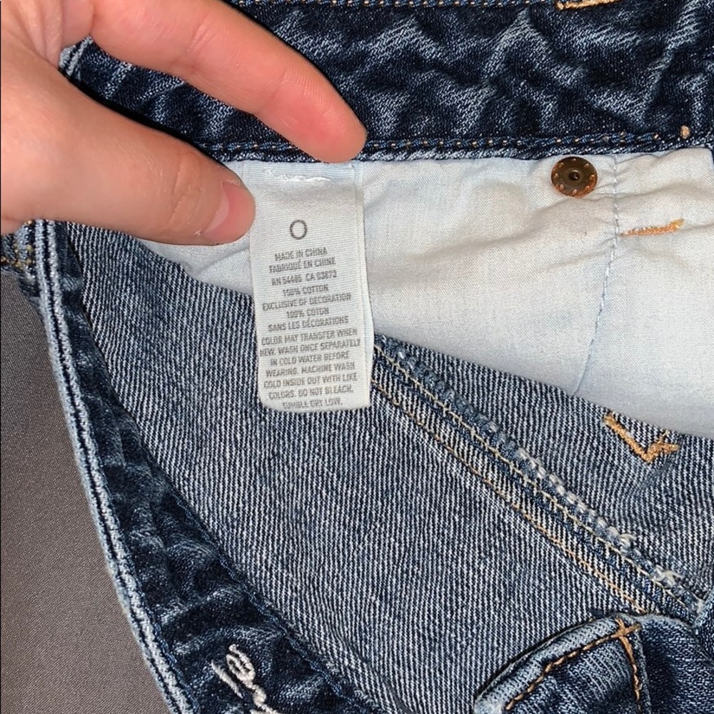 High Rise Jean Short - Picture 3 of 5